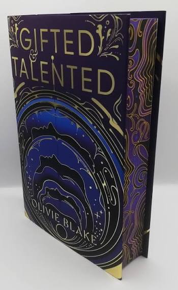 Gifted & Talented by Olivia Blake-Hardcover Fairyloot Edition Used