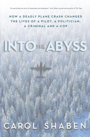 Into The Abyss: How a Deadly Plane Crash Changed the Lives of a Pilot, a Politician, a Criminal and a Cop by Carol Sheban-Hardcover Used