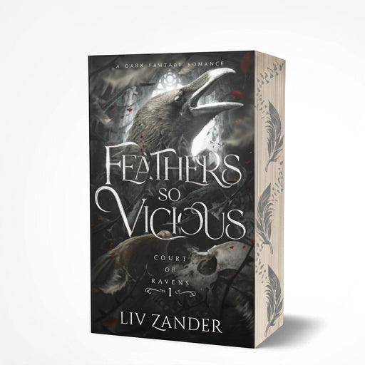 Feathers so Vicious (Court of Ravens #1) by Liv Zander- Sprayed Edge Used