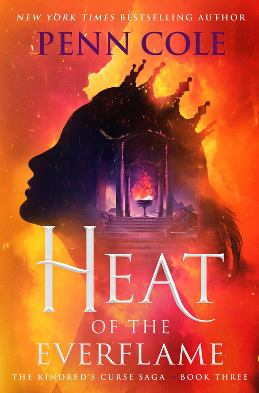Heat of the Everflame (Kindred's Curse #3) by Penn Cole-Hardcover New
