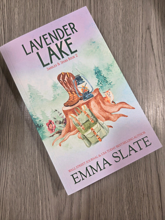 Lavender Lake (Saddle & Spurs #2) by Emma Slate - Used