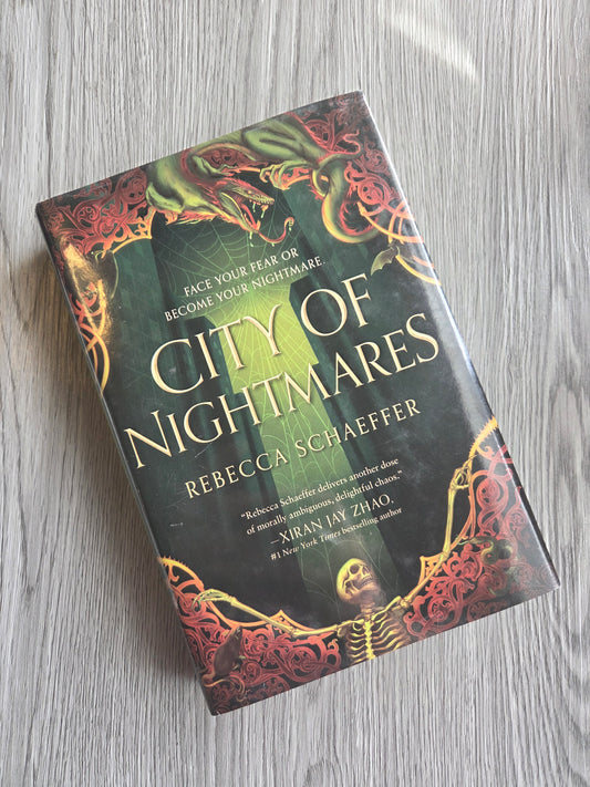 City of Nightmares (City of Nightmares #1) by Rebecca Schaeffer - Hardcover Used