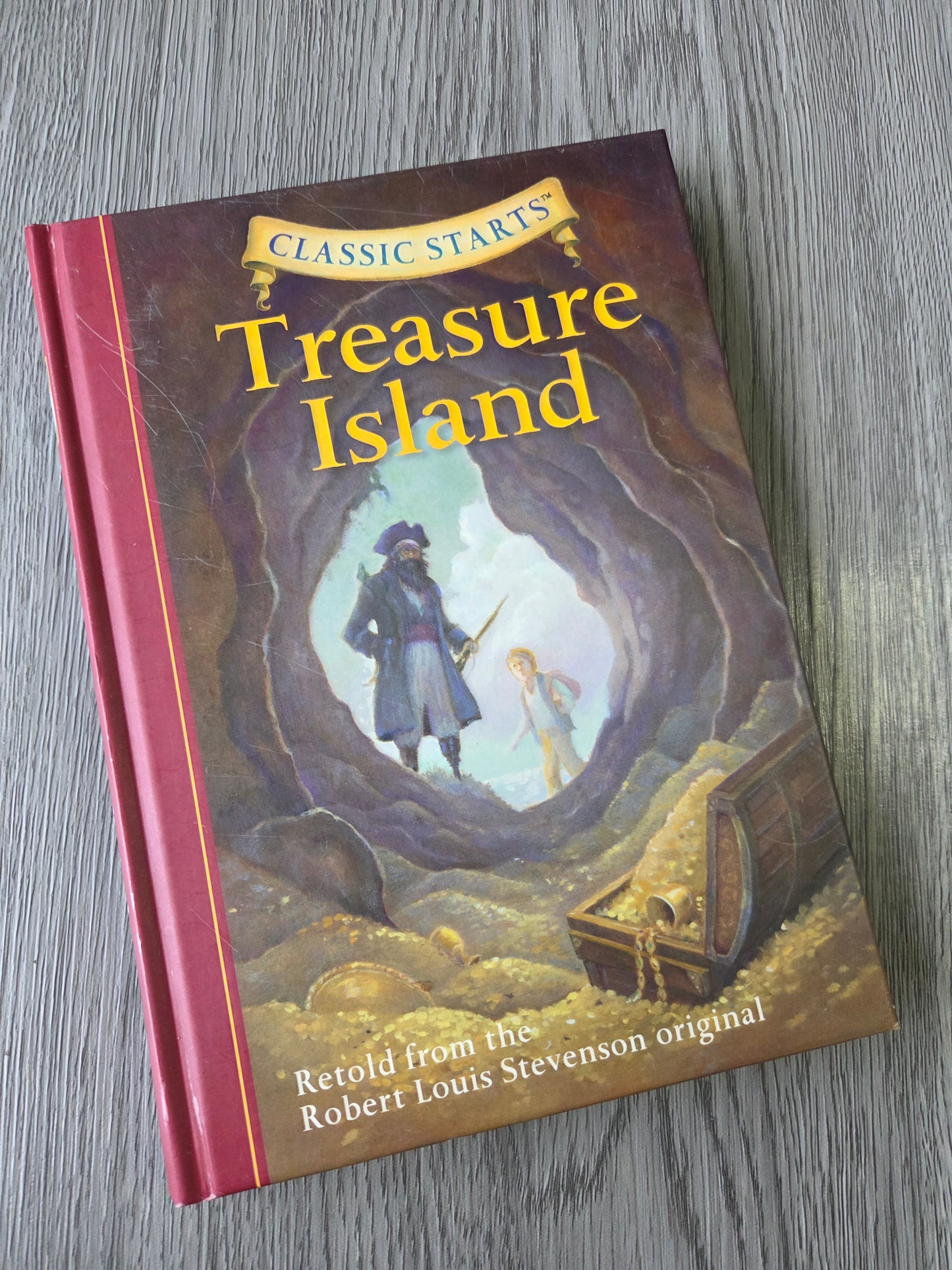 Treasure Island by Robert Louis Stevenson-Used