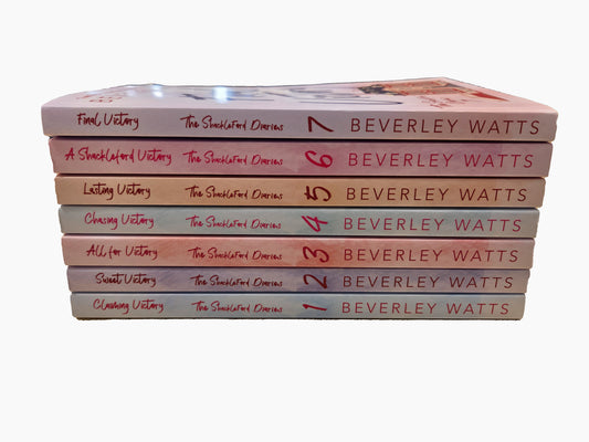 The Shackleford Diaries Books 1-7 Set by Beverley Watts - Used