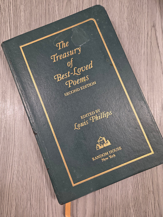 The Treasury of Best-Loved Poems Second Edition - Hardcover Used