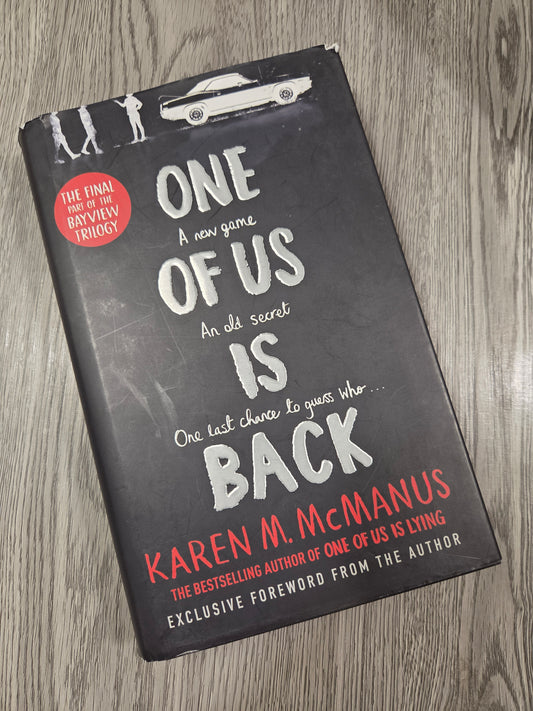 One of us is Back by Karen M. McManus-Hardcover Used