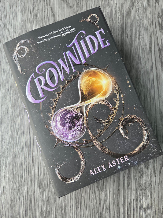 Crowntide  (Lightlark #4 ) by Alex Aster-Hardcover Used