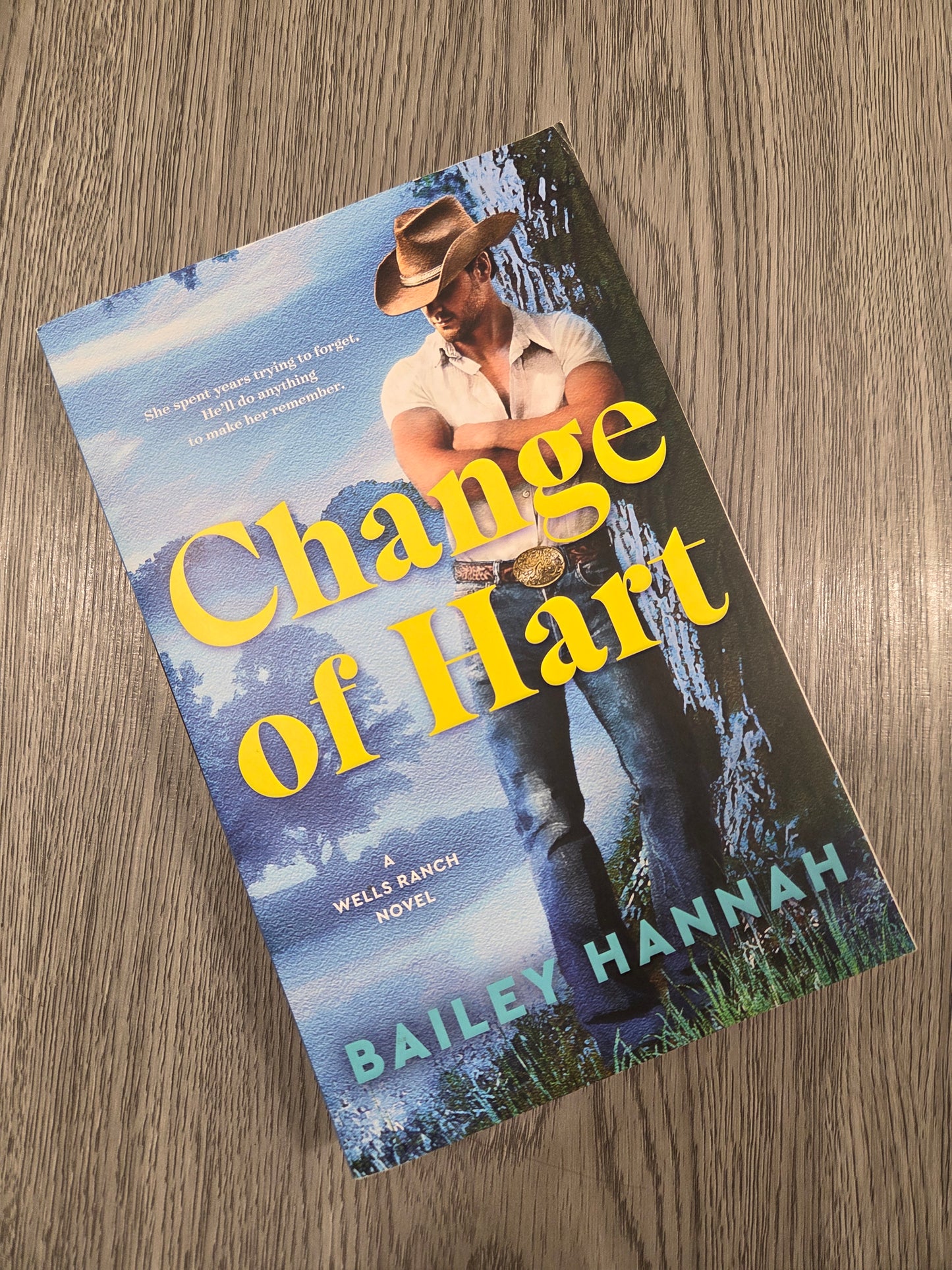 Change of Hart (Wells Ranch #3 )by  Bailey Hannah-Used