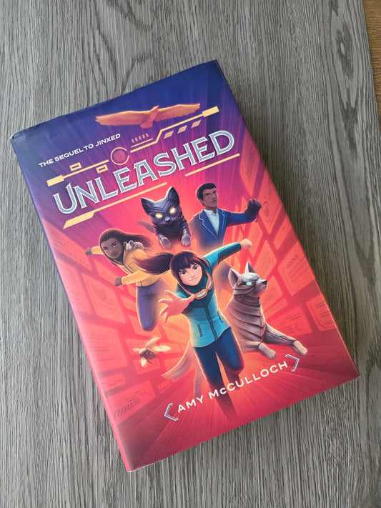 Unleashed (Jinxed #2) by  Amy McCulloch-Hardcover Used