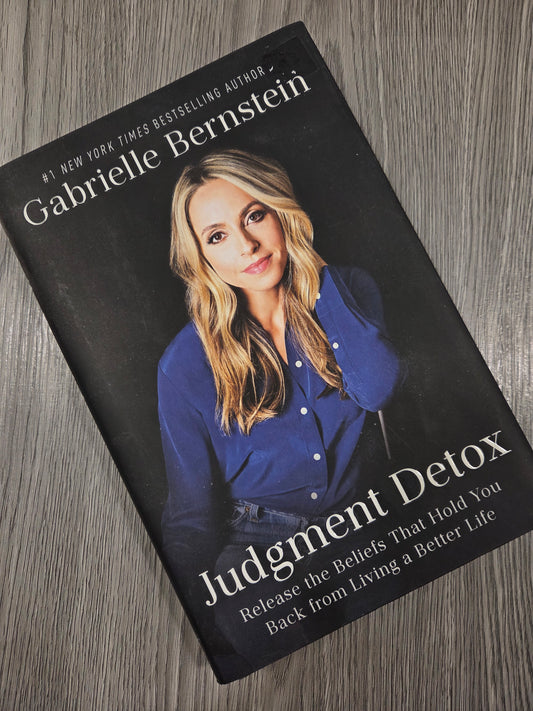 Judgment Detox: Release the Beliefs That Hold You Back from Living A Better Life by Mitch Albom - Hardcover Used