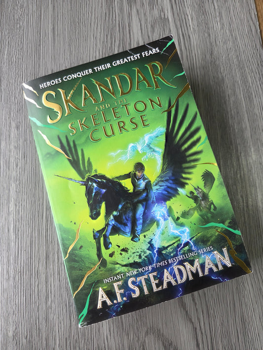 Skandar and the Skeleton Curse (Skandar #4) by A.F. Steadman - Used