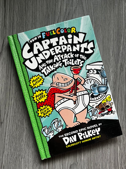 Captain Underpants-Full Colour by Dav Pikley-Hardcover Used