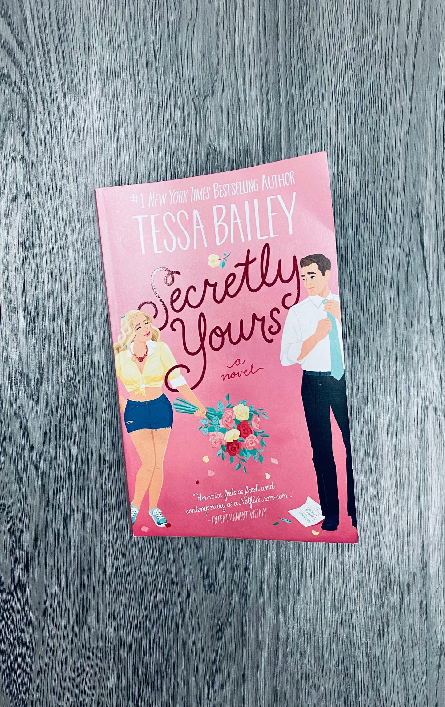 Secretly Yours ( A Vine Mess #1)  by Tessa Bailey