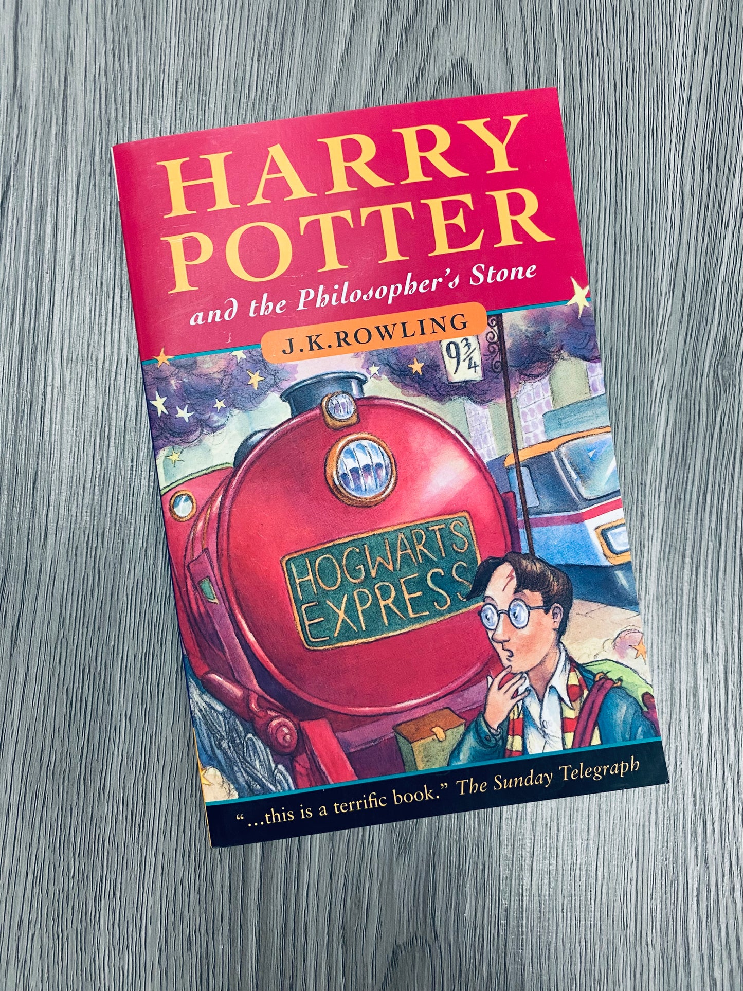 Harry Potter and the Philosopher's Stone (Harry Potter #1) by J.K. Rowling