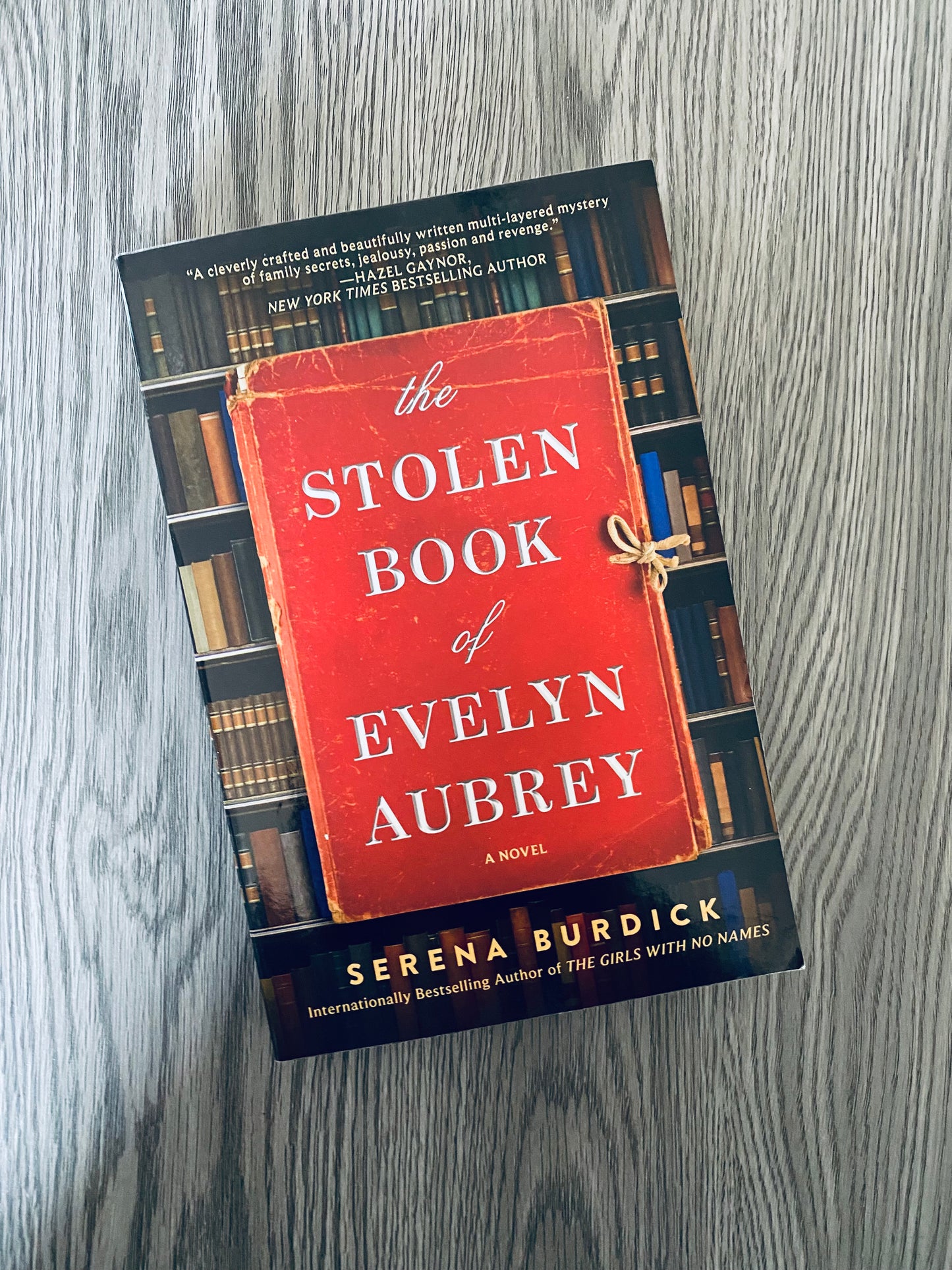 The Stolen Book of Evelyn Aubrey by Serena Burdick