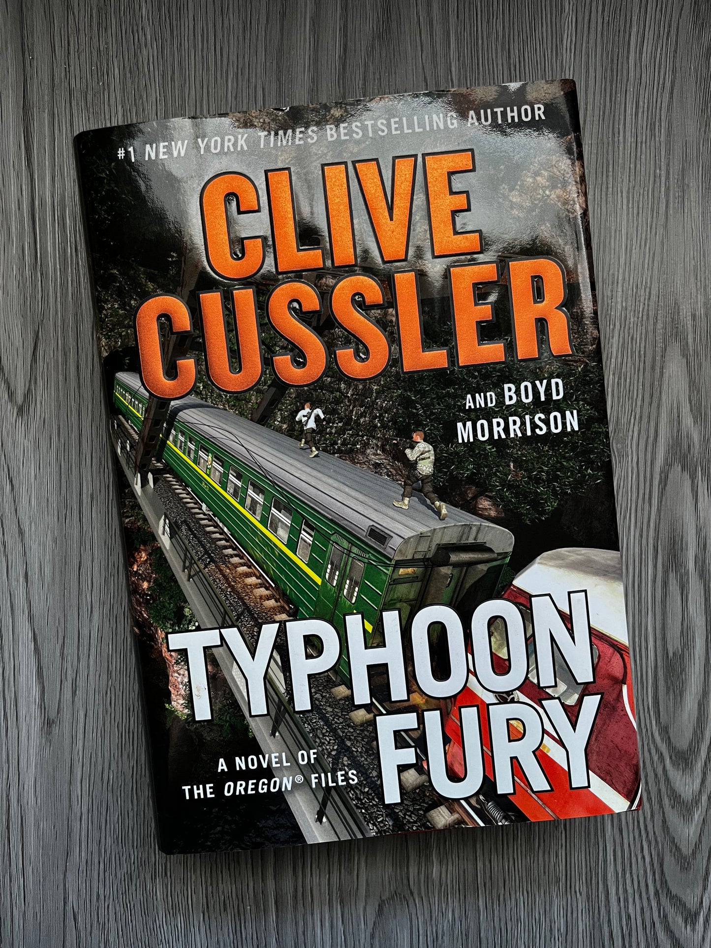 Typhoon Fury (The Oregon Files #12) by Clive Cussler - Hardcover