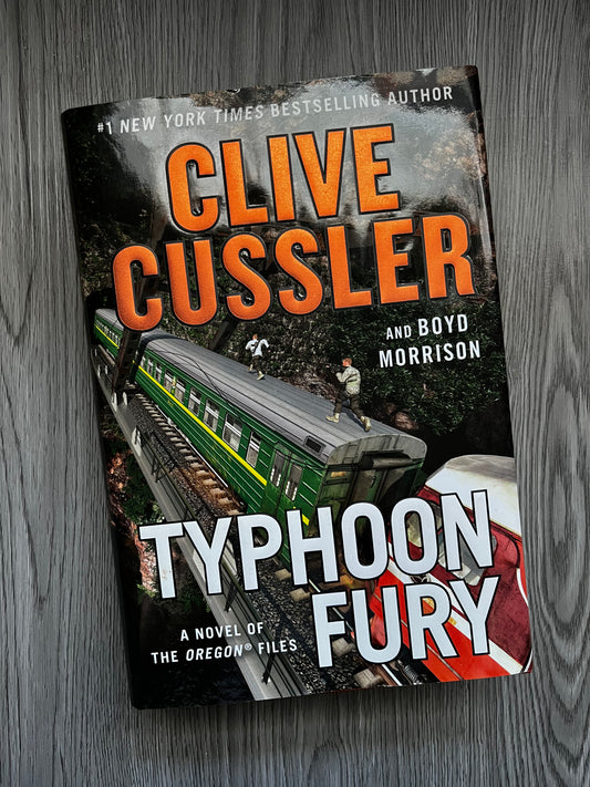 Typhoon Fury (The Oregon Files #12) by Clive Cussler - Hardcover