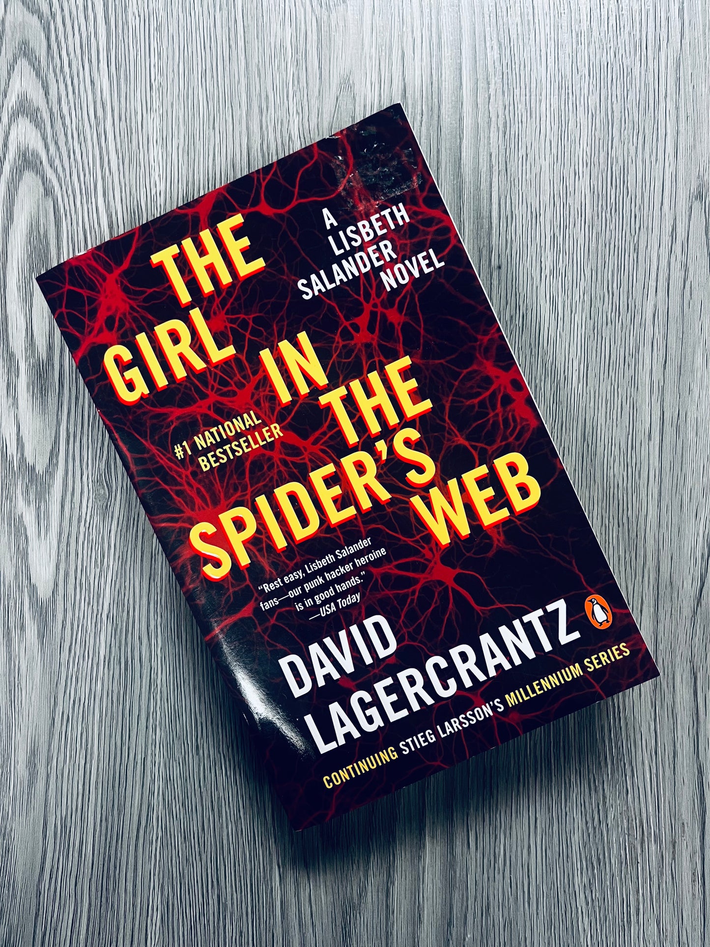 The Girl in the Spider's Web (Milennium #4) by David Lagercrantz