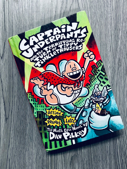 Captain Underpants by Dav Pilkey - Hardcover