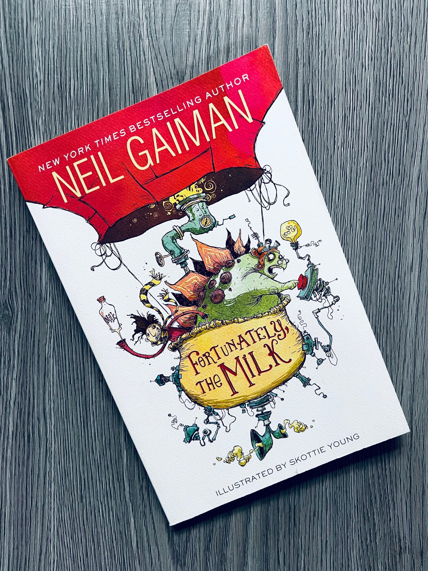 Fortunately, The Milk by Neil Gaiman